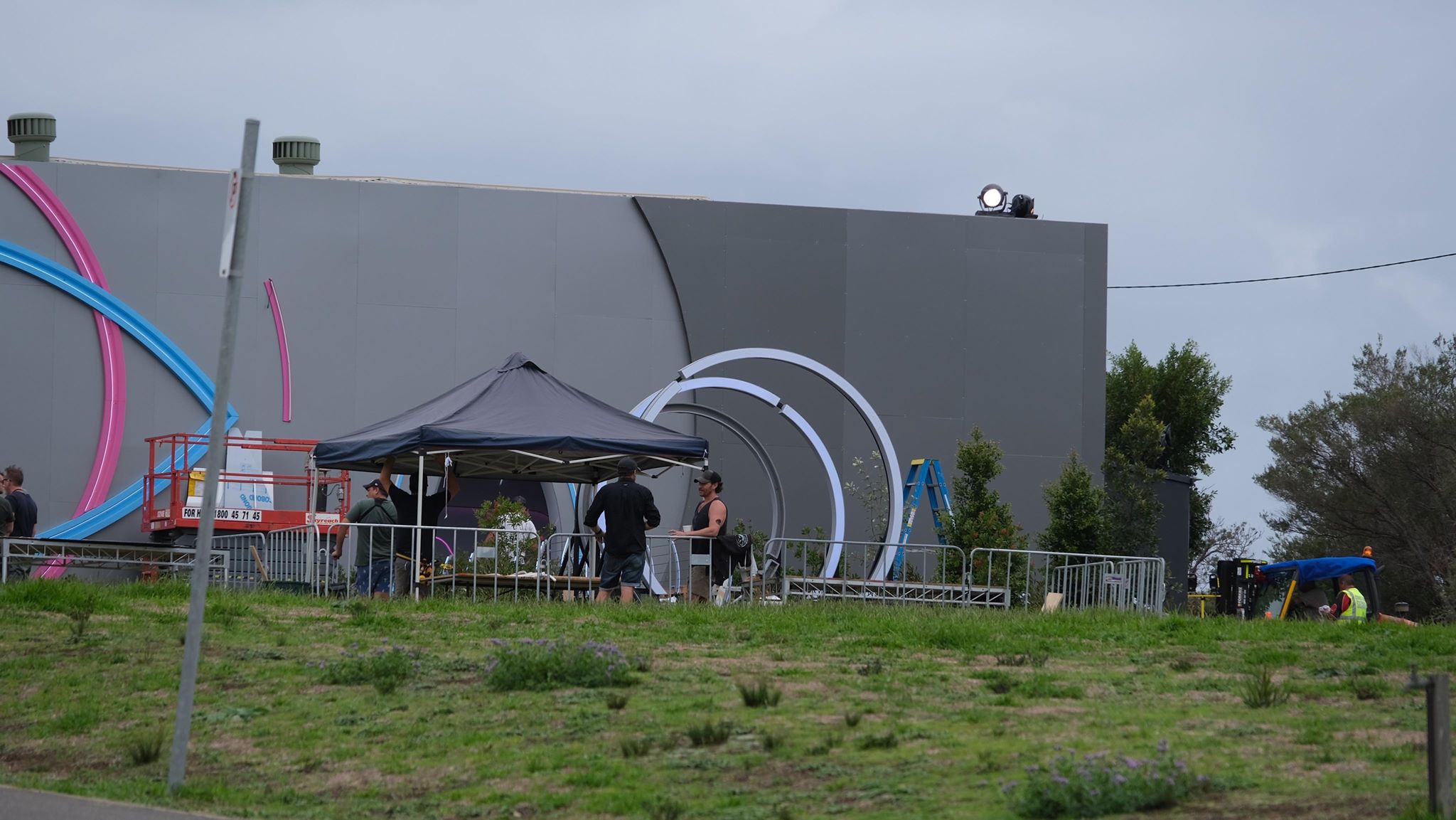 Big Brother house looks almost complete in new pics Behind Big Brother